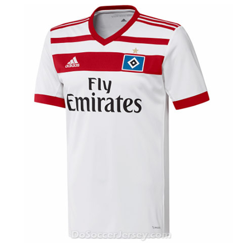 HSV Hamburg 2017/18 Home Shirt Soccer Jersey