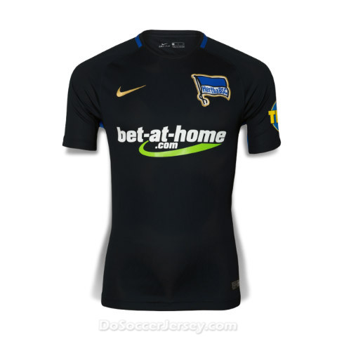 Hertha BSC 2017/18 Away Shirt Soccer Jersey