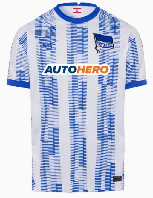 Hertha BSC 2021/22 Home Shirt Soccer Jersey