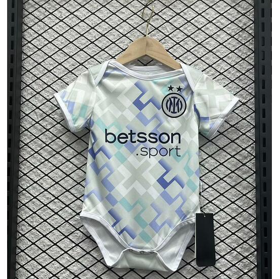 Inter Milan 2025/26 Away Infant Baby Shirt Soccer Jersey Minikit