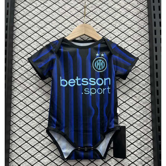 Inter Milan 2025/26 Home Infant Baby Shirt Soccer Jersey Minikit