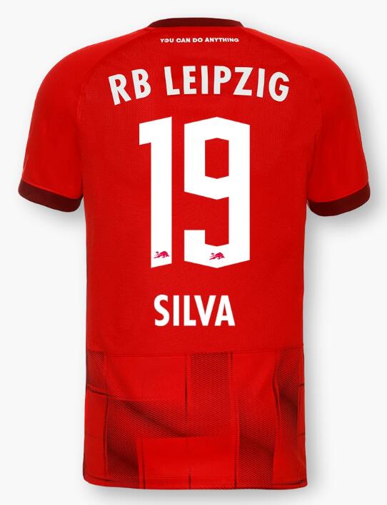 Red Bull Leipzig 2022/23 Away 19 SILVA Shirt Soccer Jersey
