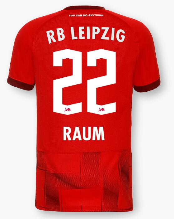 Red Bull Leipzig 2022/23 Away 22 RAUM Shirt Soccer Jersey