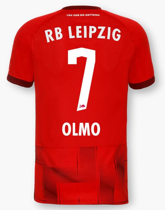 Red Bull Leipzig 2022/23 Away 7 OLMO Shirt Soccer Jersey