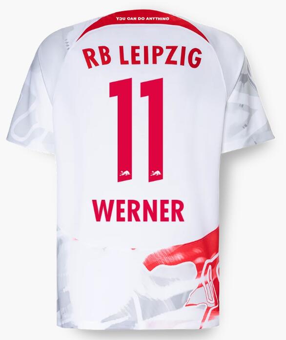 Red Bull Leipzig 2022/23 Home 11 WERNER Shirt Soccer Jersey