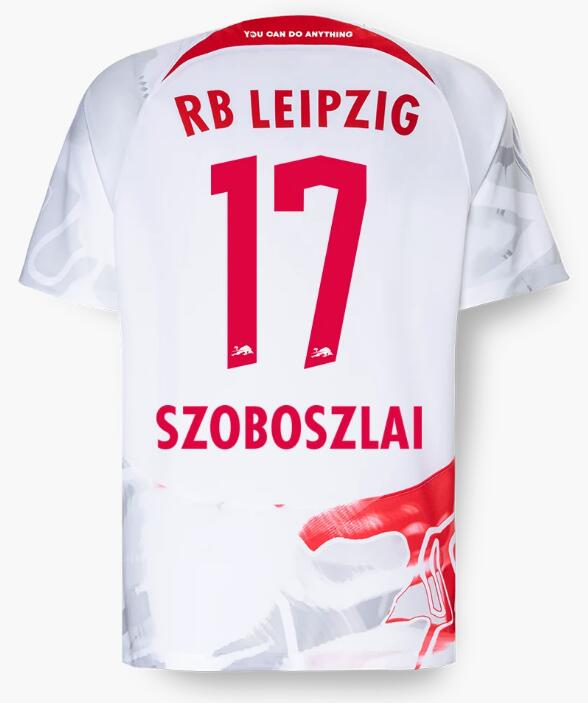 Red Bull Leipzig 2022/23 Home 17 SZOBOSZLAI Shirt Soccer Jersey