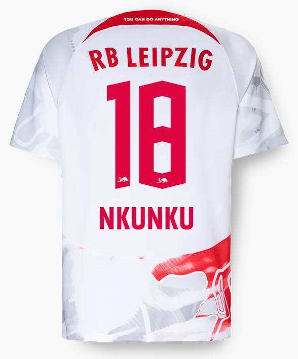 Red Bull Leipzig 2022/23 Home 18 NKUNKU Shirt Soccer Jersey