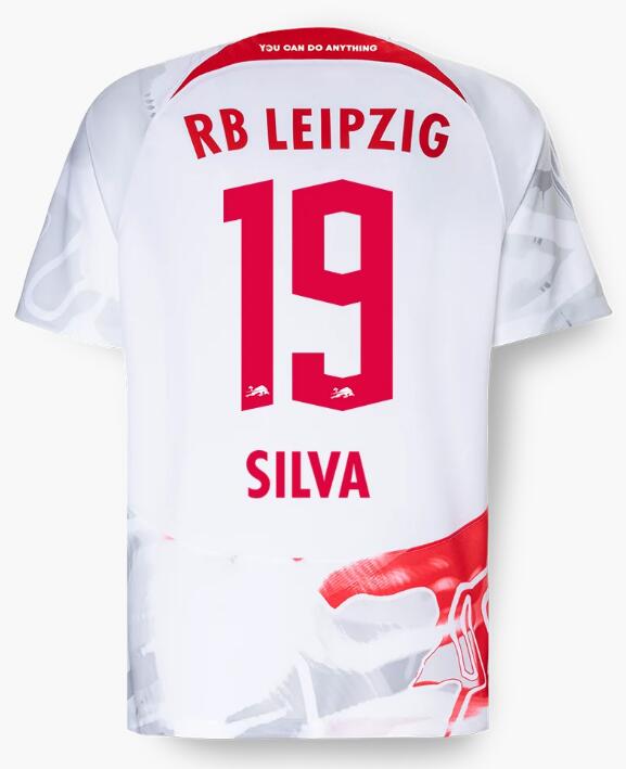 Red Bull Leipzig 2022/23 Home 19 SILVA Shirt Soccer Jersey