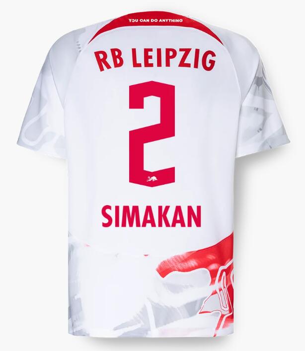 Red Bull Leipzig 2022/23 Home 2 SIMAKAN Shirt Soccer Jersey