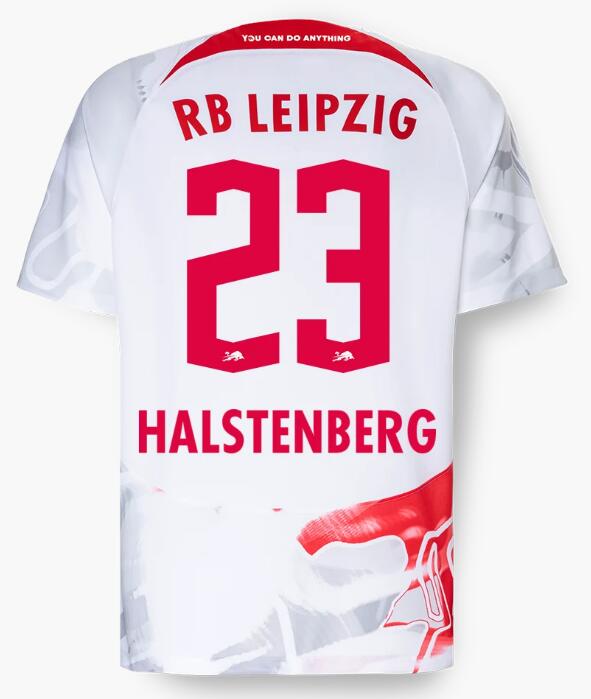 Red Bull Leipzig 2022/23 Home 23 HALSTENBERG Shirt Soccer Jersey