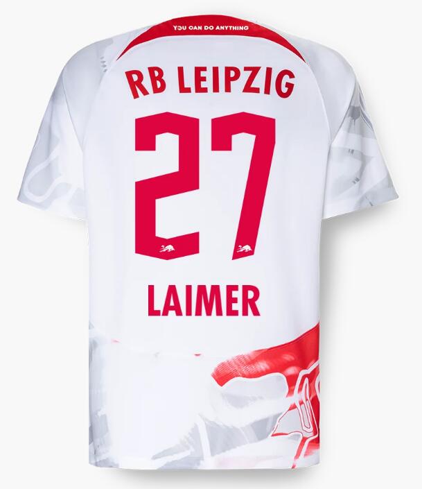 Red Bull Leipzig 2022/23 Home 27 LAIMER Shirt Soccer Jersey