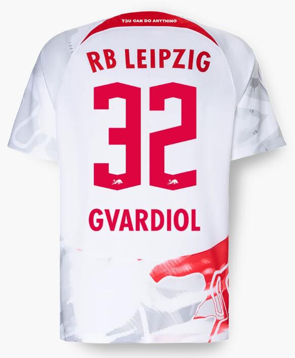 Red Bull Leipzig 2022/23 Home 32 GVARDIOL Shirt Soccer Jersey