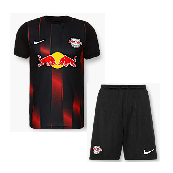 Red Bull Leipzig 2022/23 Third Kids Soccer Kits Children Shirt and Shorts
