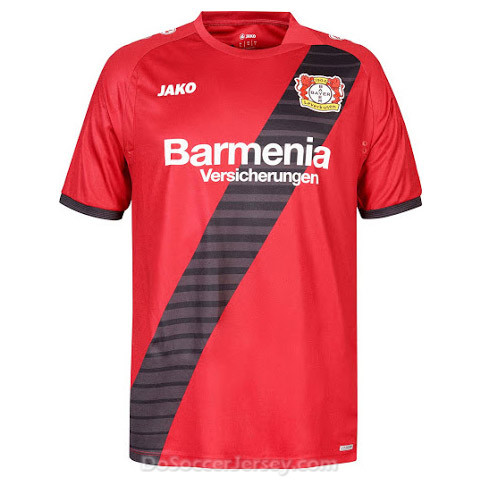 Bayer 04 Leverkusen 2017/18 Away Shirt Soccer Jersey