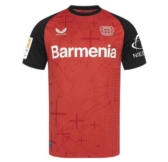 Bayer 04 Leverkusen 2024/25 Home Shirt Soccer Jersey
