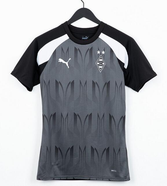 Borussia Monchengladbach 2023/24 Grey Pre-Game Training Shirt