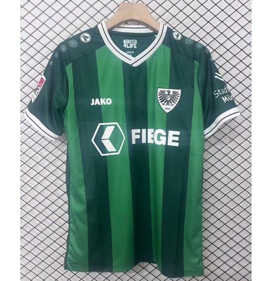 Preußen Münster 2025/26 Home Shirt Soccer Jersey