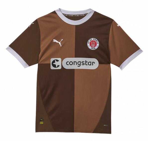 FC St. Pauli 2024/25 Home Shirt Soccer Jersey