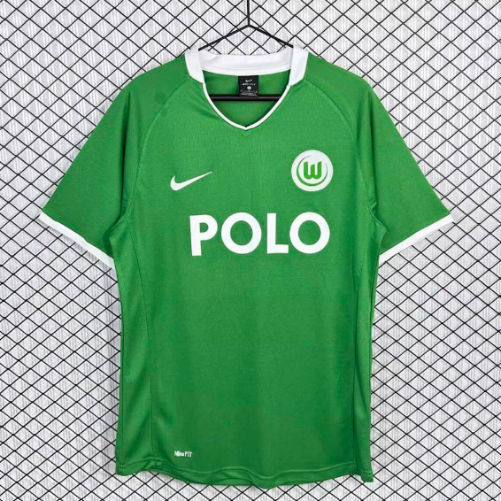VfL Wolfsburg 2008/09 Home Retro Shirt Soccer Jersey