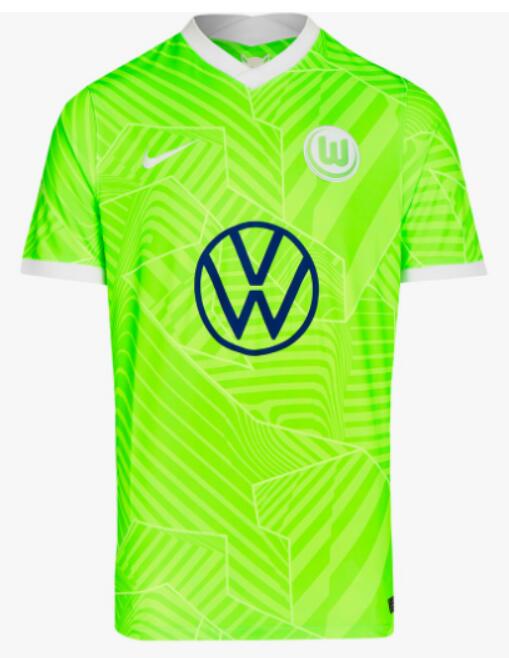 VfL Wolfsburg 2021/22 Home Shirt Soccer Jersey