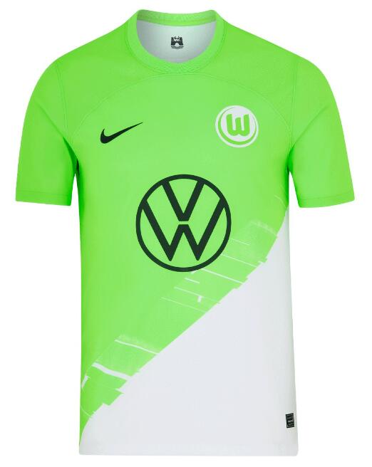 VfL Wolfsburg 2023/24 Home Shirt Soccer Jersey