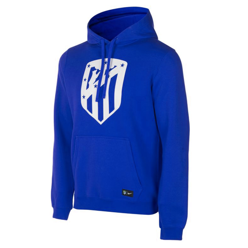 Atletico Madrid 2017/18 Blue Core Hoodie
