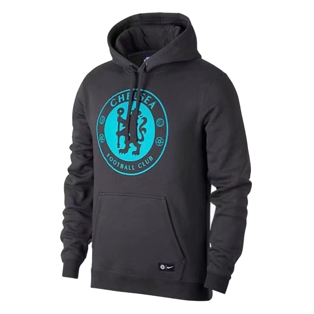 Chelsea 2017/18 Black Core Hoodie