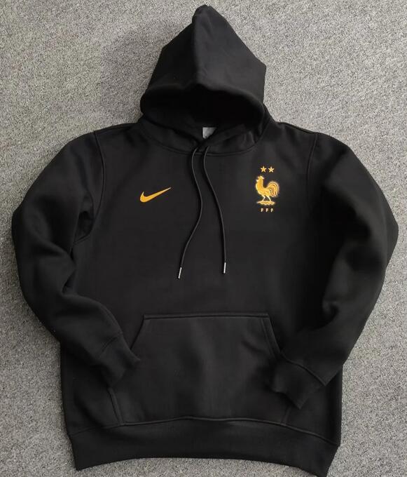 France 2022 World Cup Black Hoodie Sweatshirt
