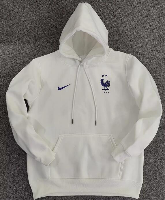 France 2022 World Cup White Hoodie Sweatshirt
