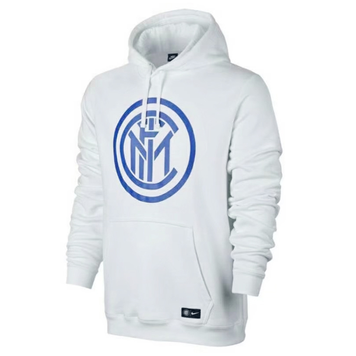 Inter Milan 2017/18 Royal White Core Hoodie