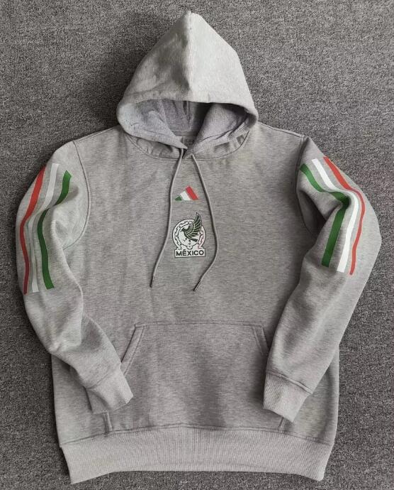 Mexico 2022 World Cup Grey Hoodie Sweatshirt
