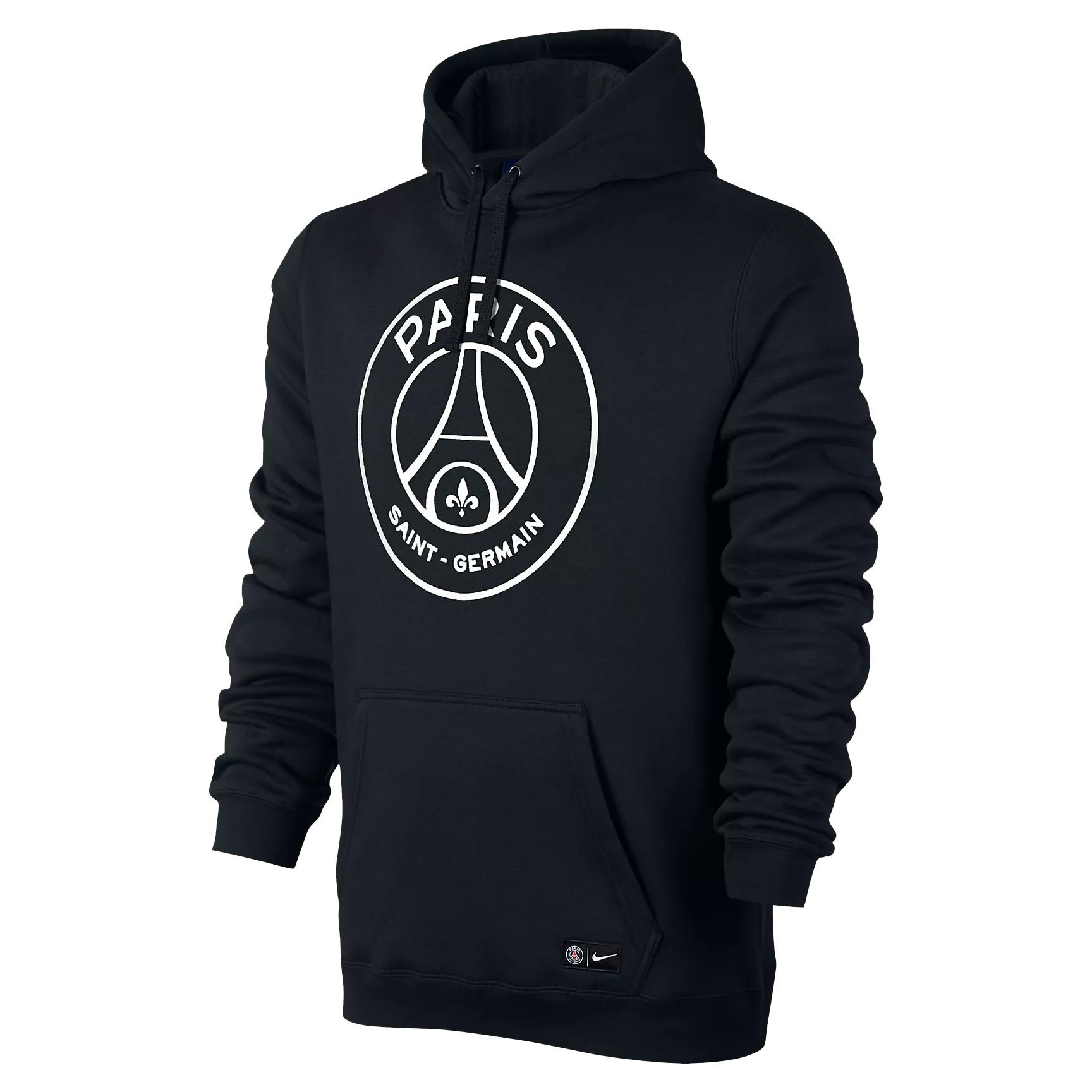 PSG 2017/18 Black Core Hoodie