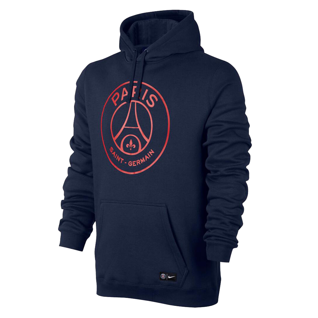 PSG 2017/18 Navy Core Hoodie
