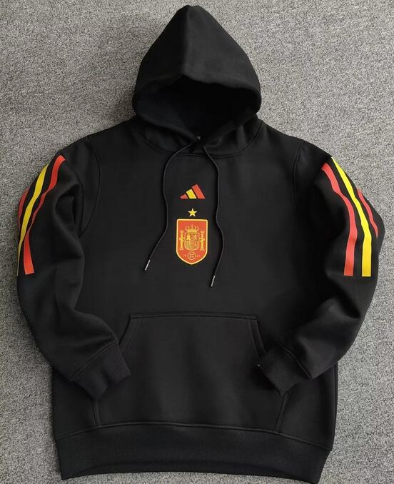 Spain 2022 World Cup Black Hoodie Sweatshirt