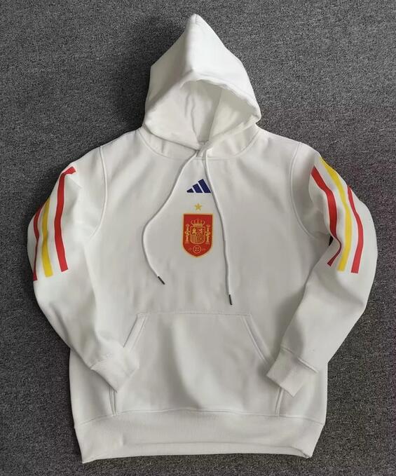 Spain 2022 World Cup White Hoodie Sweatshirt