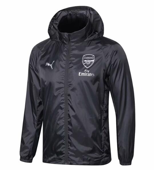 Arsenal 2018/19 Grey Woven Windrunner Jacket