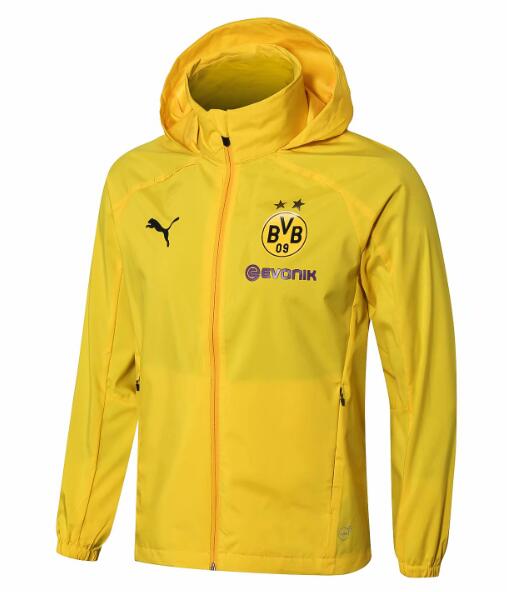 Dortmund 2018/19 Yellow Woven Windrunner Jacket
