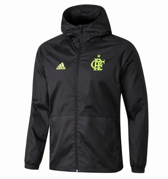 Flamengo 2019/2020 Black Windbreaker Jacket