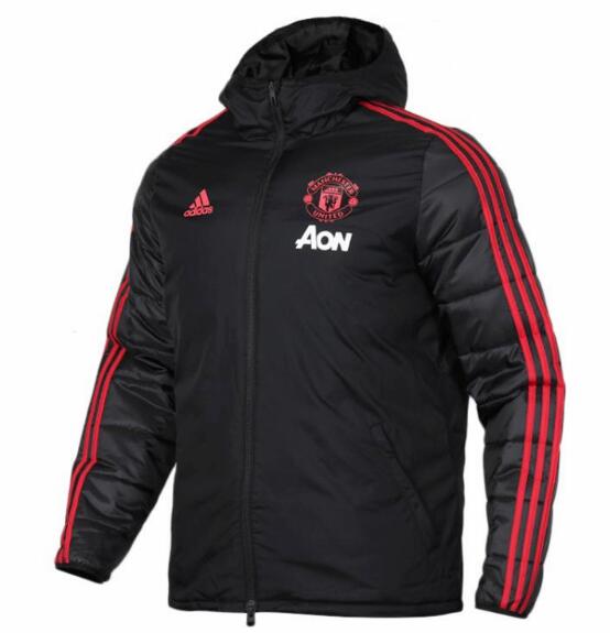 2018/19 Manchester United Cotton Black Jacket