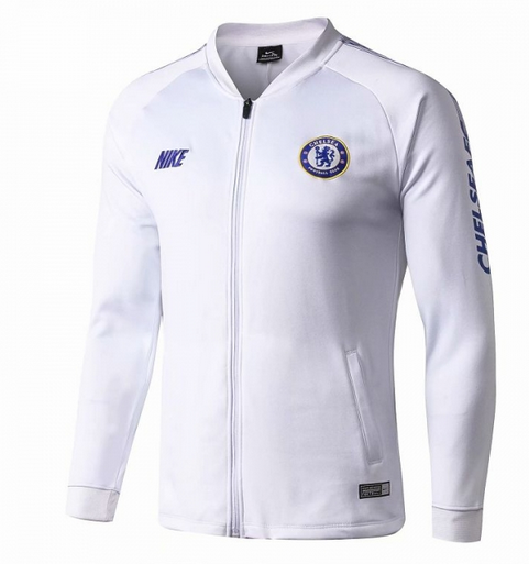 Chelsea 2019/20 White Training Jacket