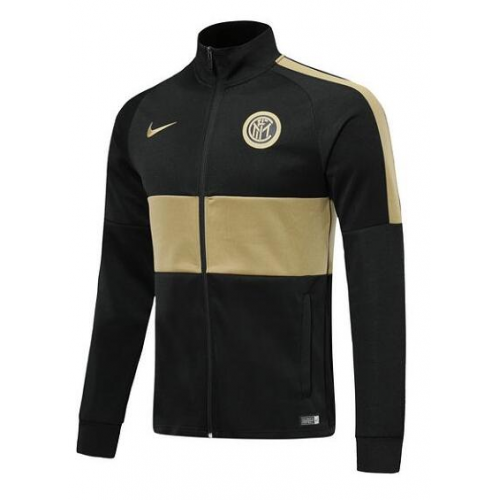 Inter Milan 2019/20 Black Gold Training Jacket Top