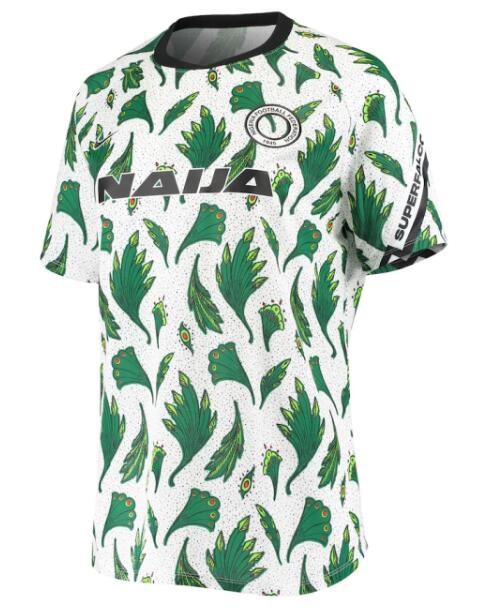 Nigeria 2020/21 Green White Training Shirt