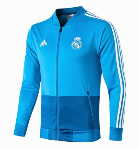 Real Madrid 2019/20 Blue Training Jacket Top