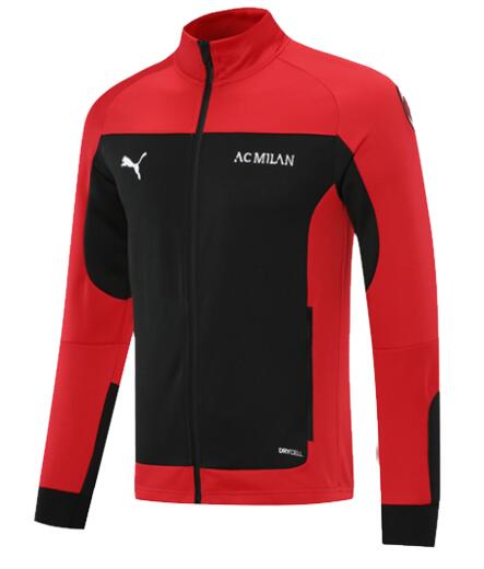 AC Milan 2021/22 Red Black Training Jacket