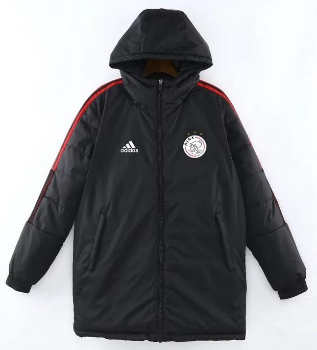 Ajax 2022/23 Black Red Winter Coat