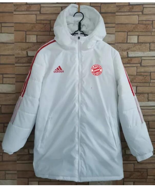 Bayern Munich 2022/23 White Red Winter Coat