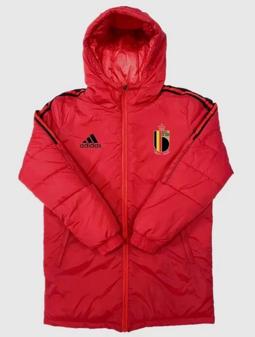 Belgium 2022 World Cup Red Winter Coat