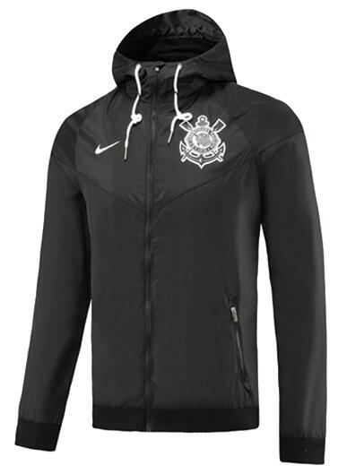 Corinthians 2021/22 Black Windbreaker Jacket