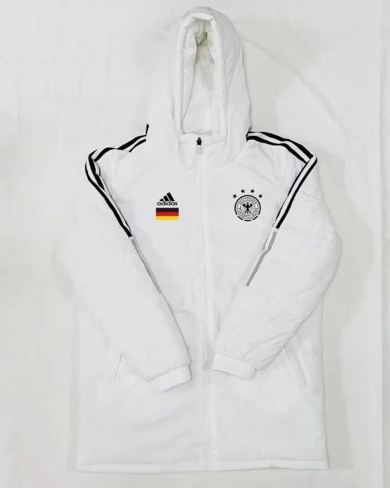 Germany 2022 World Cup White Winter Coat