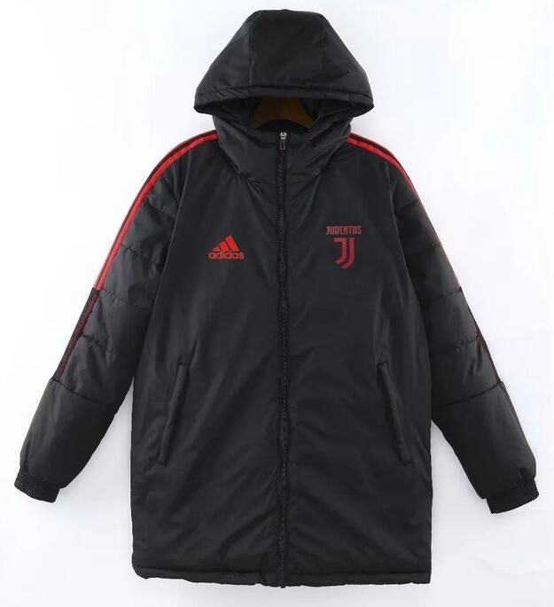Juventus 2022/23 Black Red Winter Coat